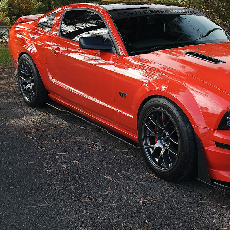 05-14 Mustang Side Splitter (Double Flared)