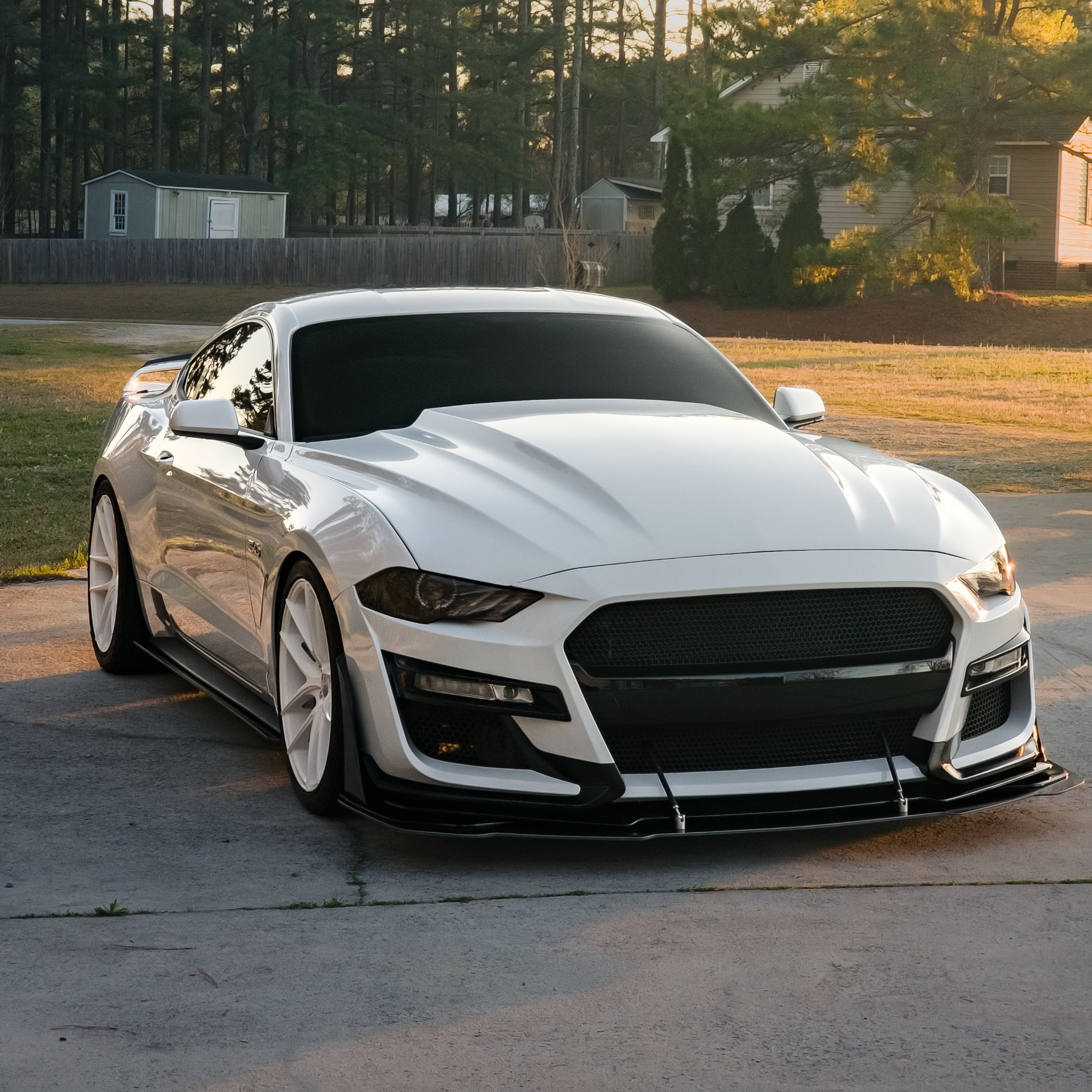 18-23 Mustang Extreme Front Splitter (With GT500 Front Bumper)