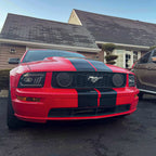 05-09 Mustang GT Fog Light Delete Plates