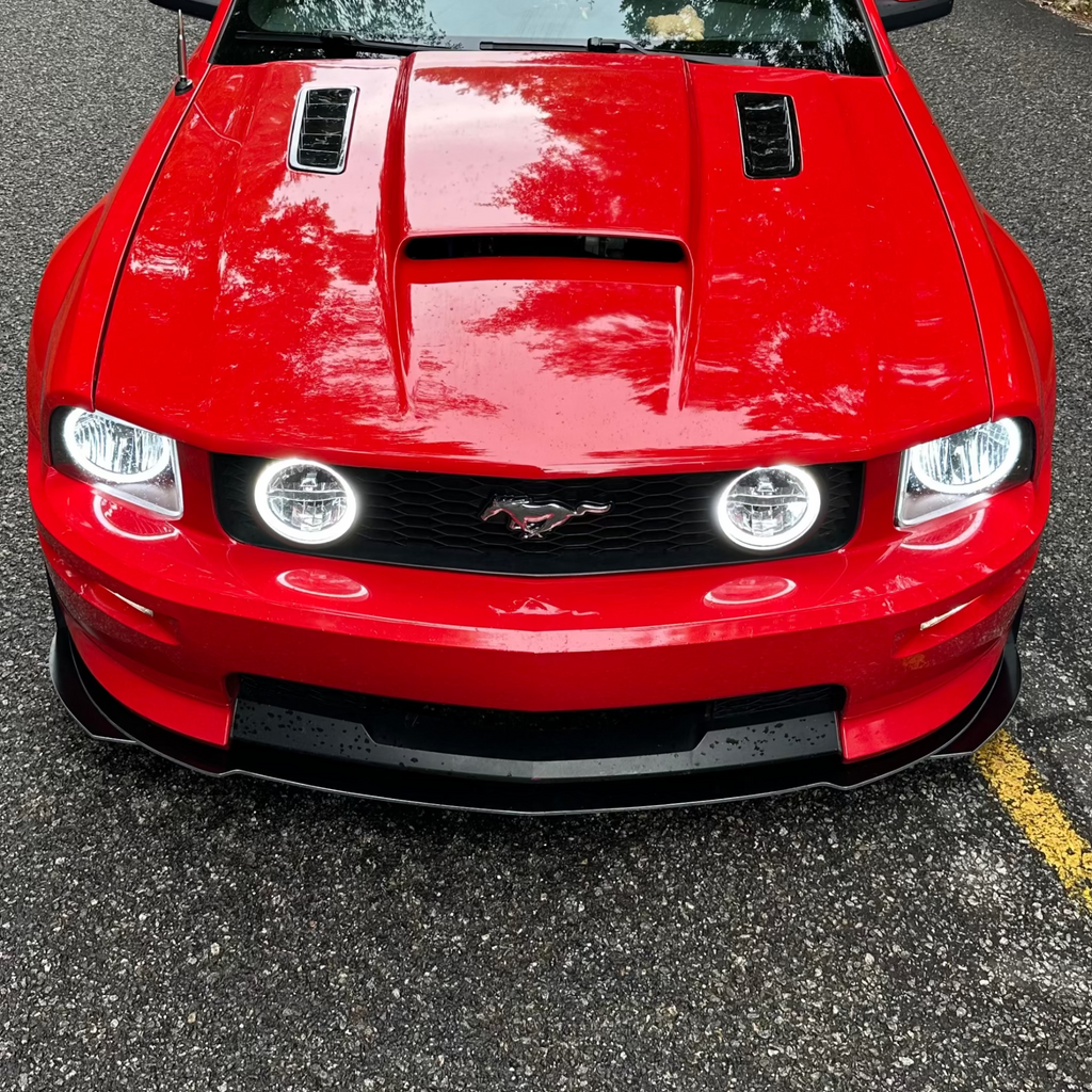 05-09 Mustang GT/CS Street Splitter (With End Plates)