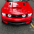 05-09 Mustang GT/CS Street Splitter (With End Plates)