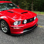 05-09 Mustang GT/CS Street Splitter (With End Plates)