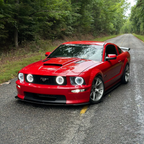 05-09 Mustang GT/CS Street Splitter (With End Plates)