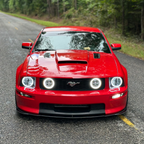 05-09 Mustang GT/CS Street Splitter (With End Plates)