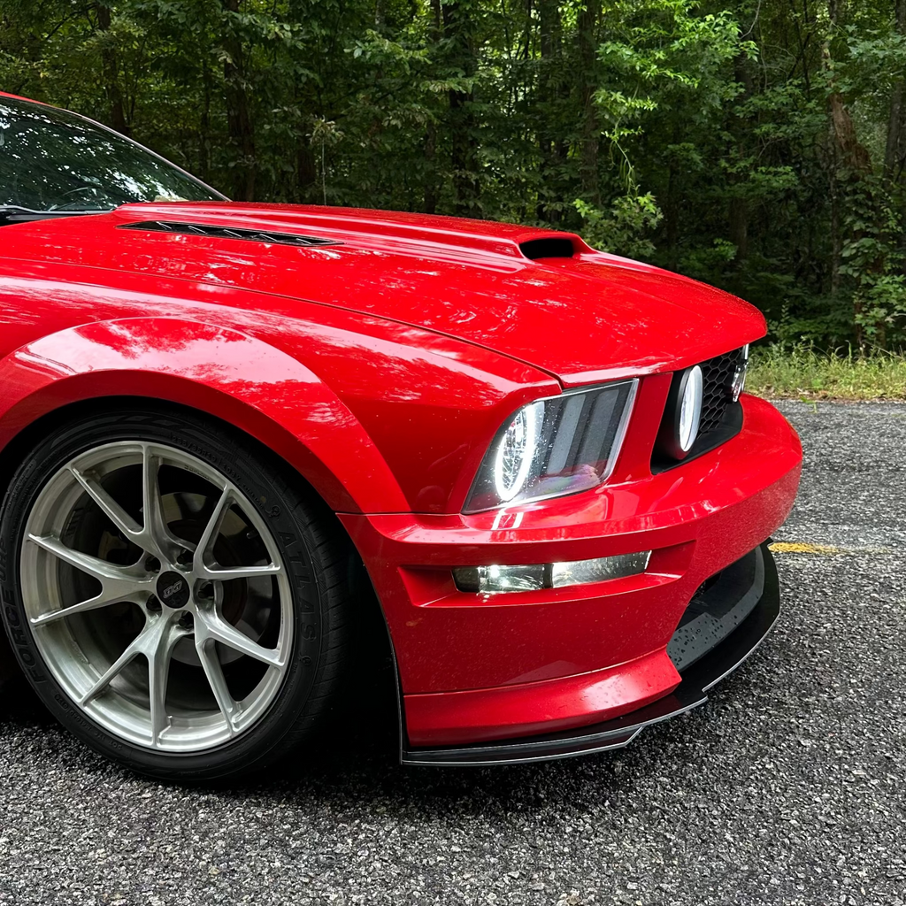 05-09 Mustang GT/CS Street Splitter (With End Plates)