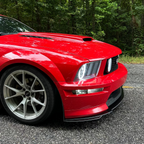 05-09 Mustang GT/CS Street Splitter (With End Plates)