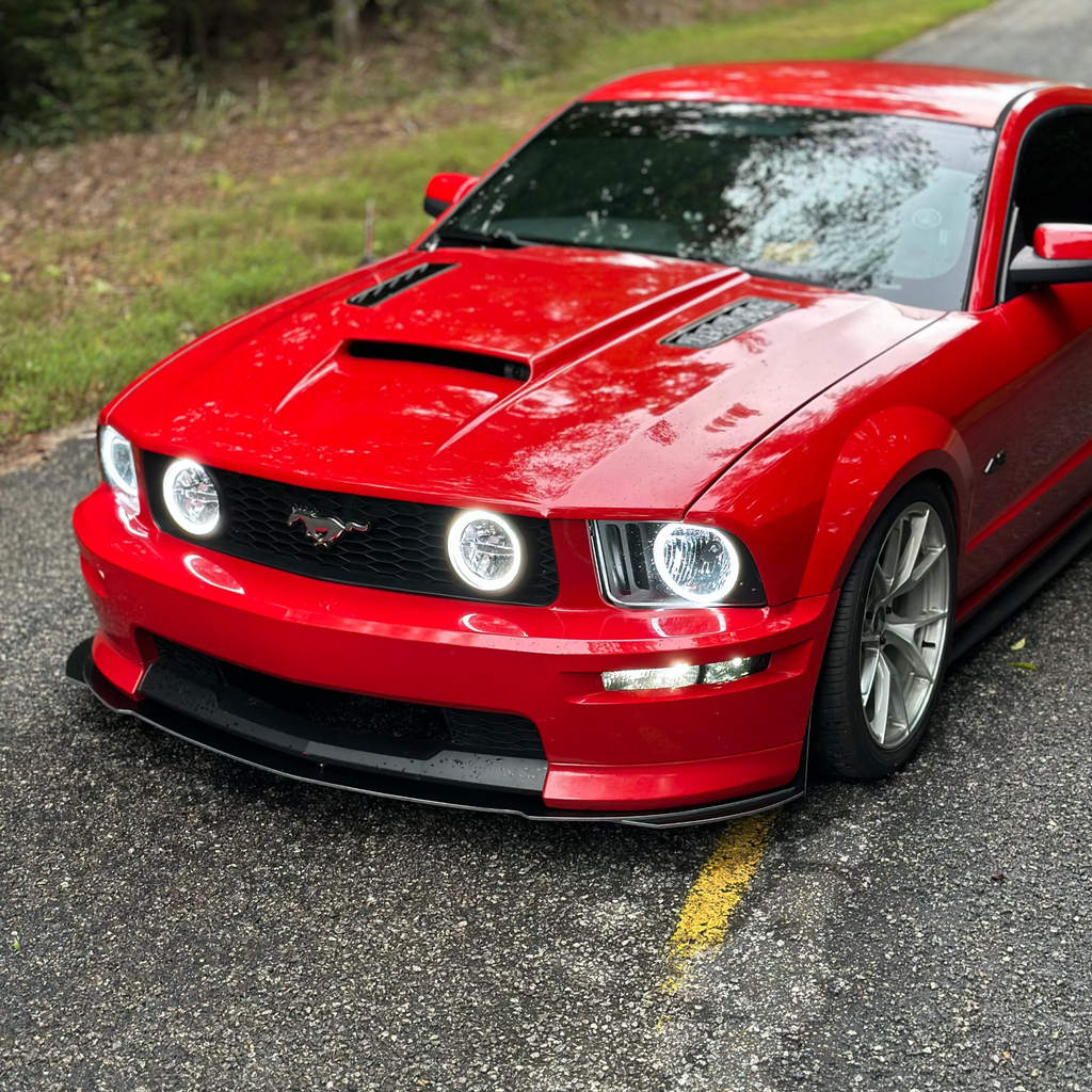05-09 Mustang GT/CS Street Splitter (With End Plates)