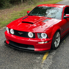 05-09 Mustang GT/CS Street Splitter (With End Plates)