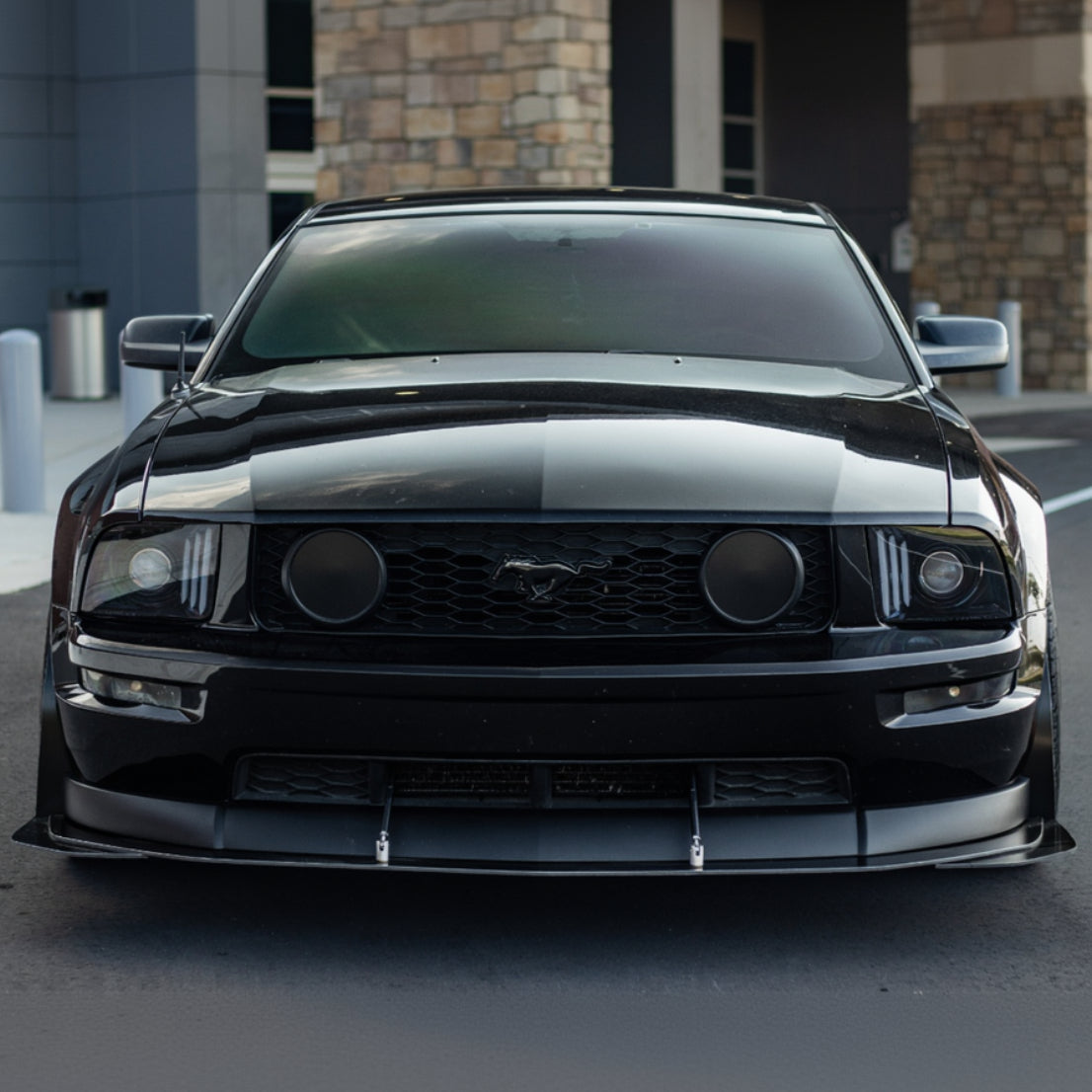 05-09 Mustang GT Fog Light Delete Plates