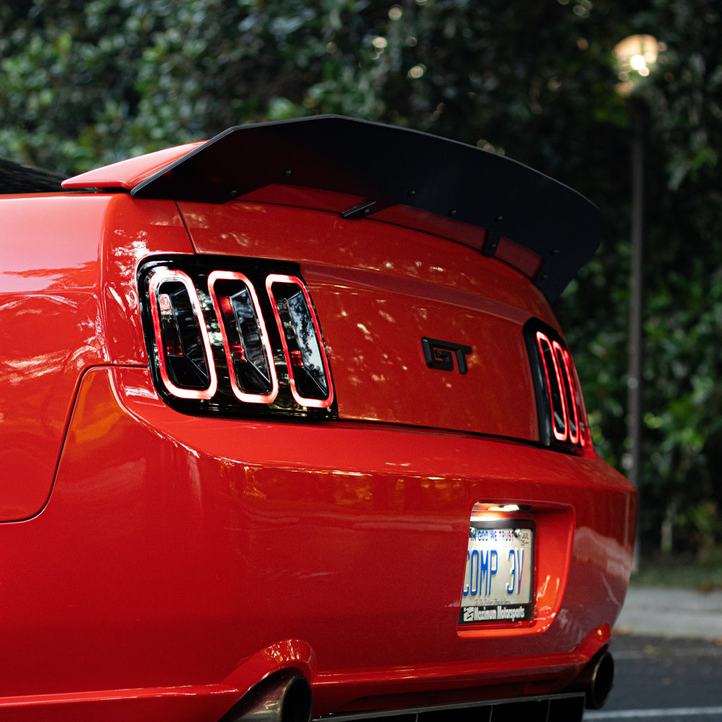 05-09 Mustang GT500 Spoiler Wicker Bill (OG Edition)