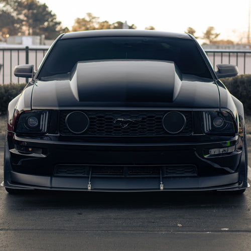 05-09 Mustang GT Fog Light Delete Plates