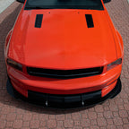 05-09 Mustang GT Front Splitter (With End Plates)