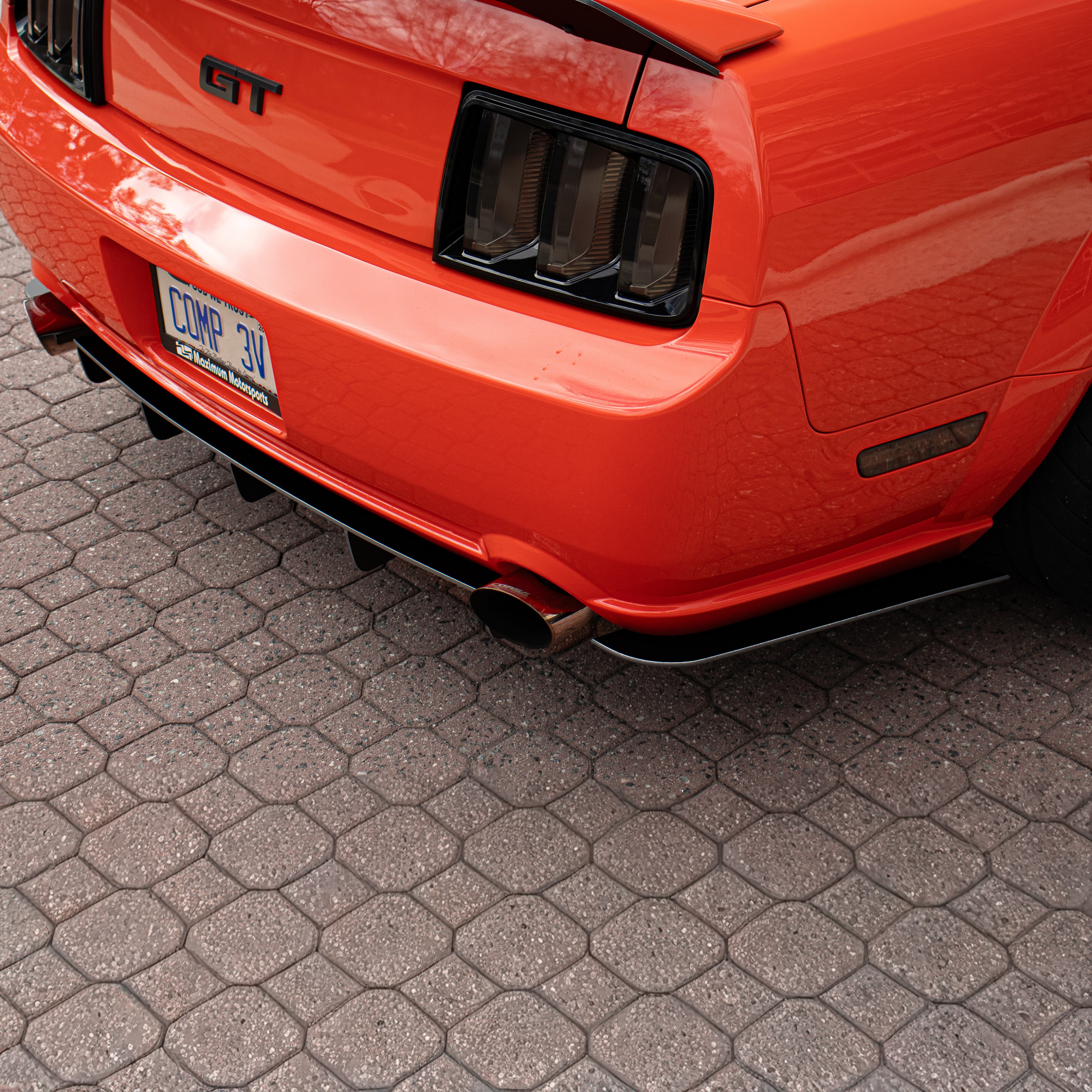 05-09 GT Diffuser/Rear Side Splitter Combo