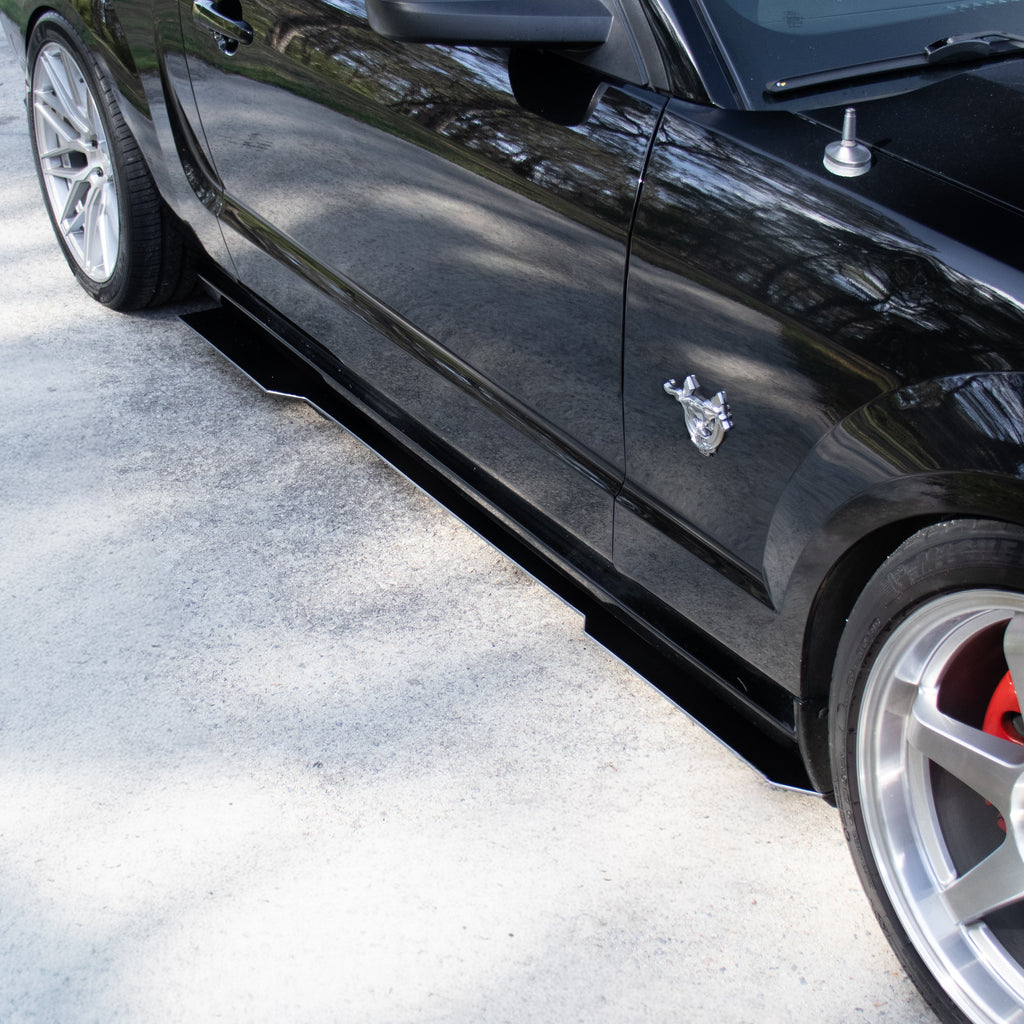 05-14 Mustang Side Splitter (Double Flared)