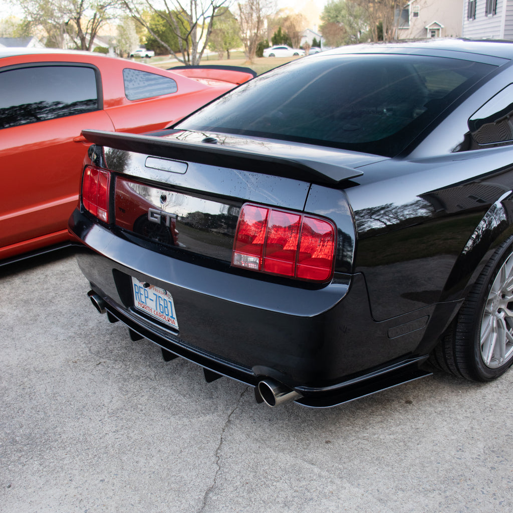05-09 GT Diffuser/Rear Side Splitter Combo