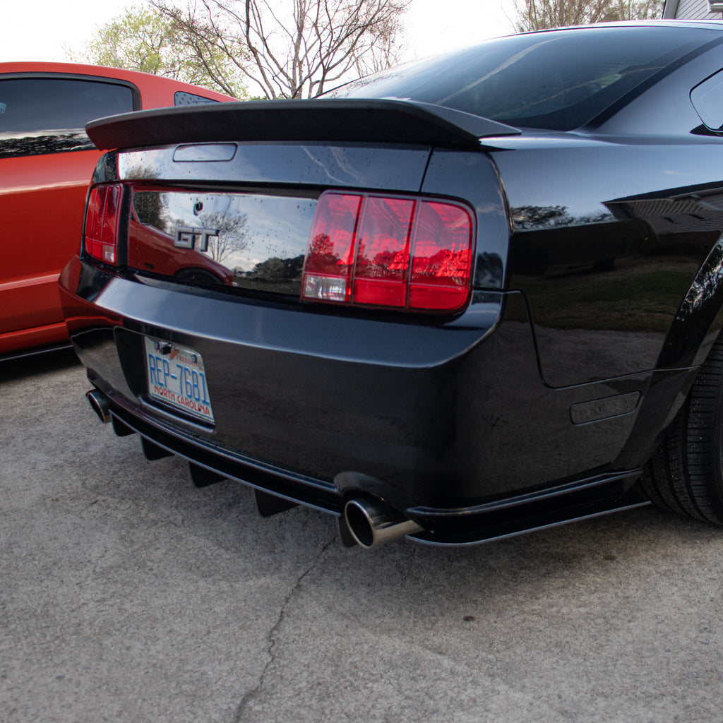 05-09 GT Diffuser/Rear Side Splitter Combo