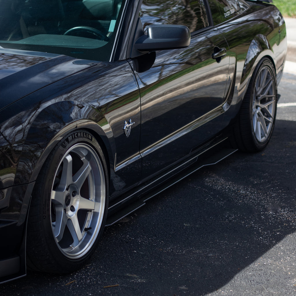 05-14 Mustang Side Splitter (Double Flared)