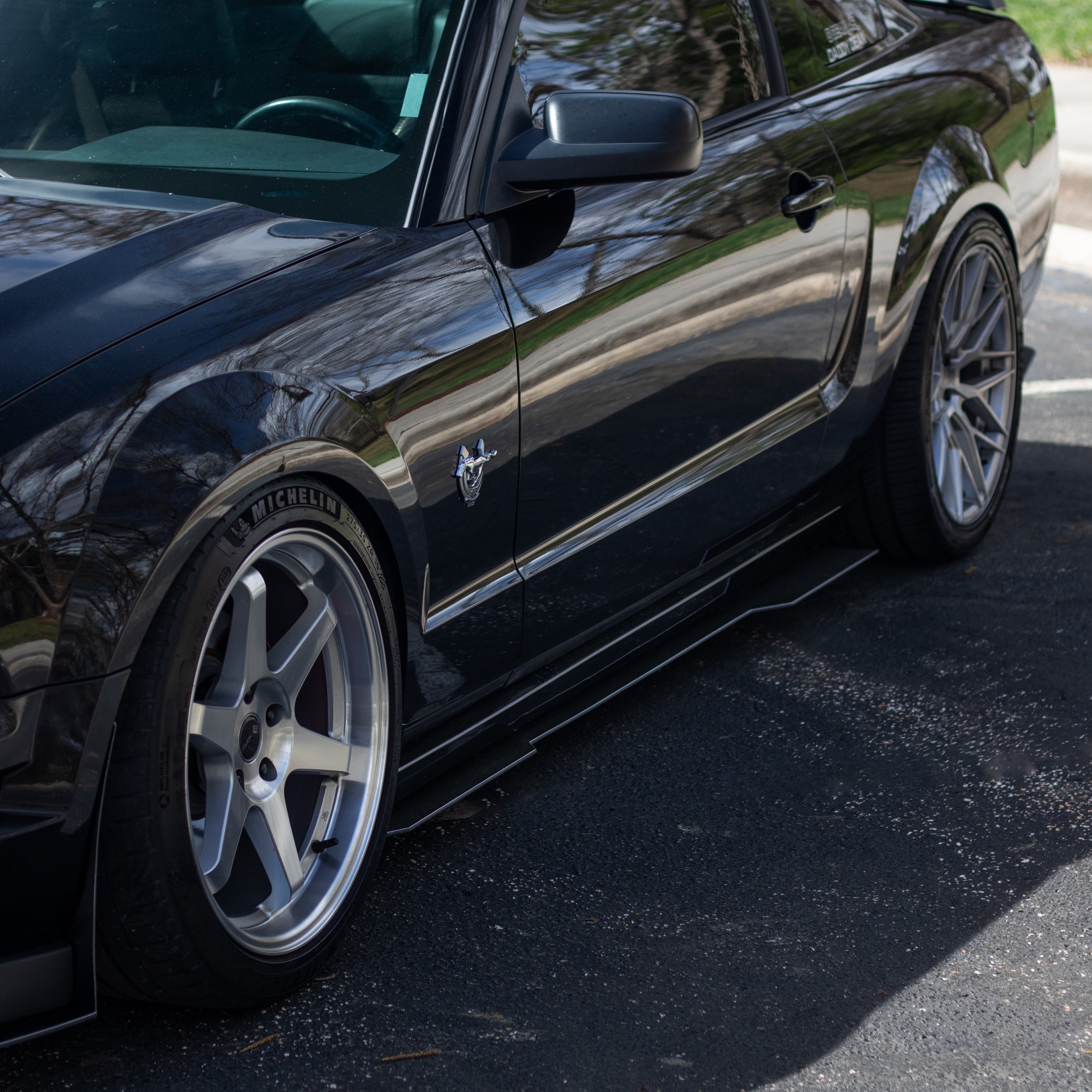 05-14 Mustang Side Splitter (Double Flared)
