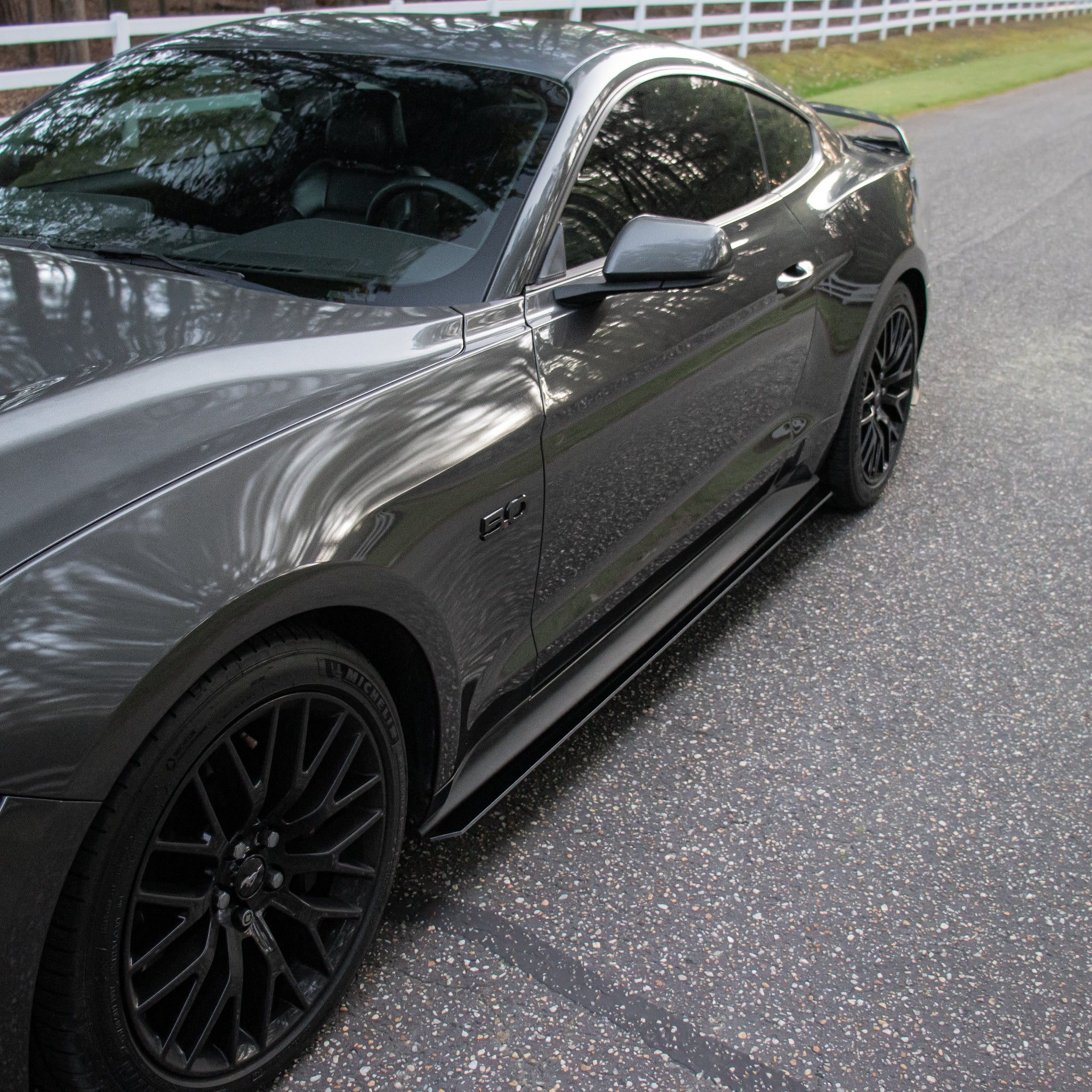 15-23 Mustang Side Splitter Combo (Straight)