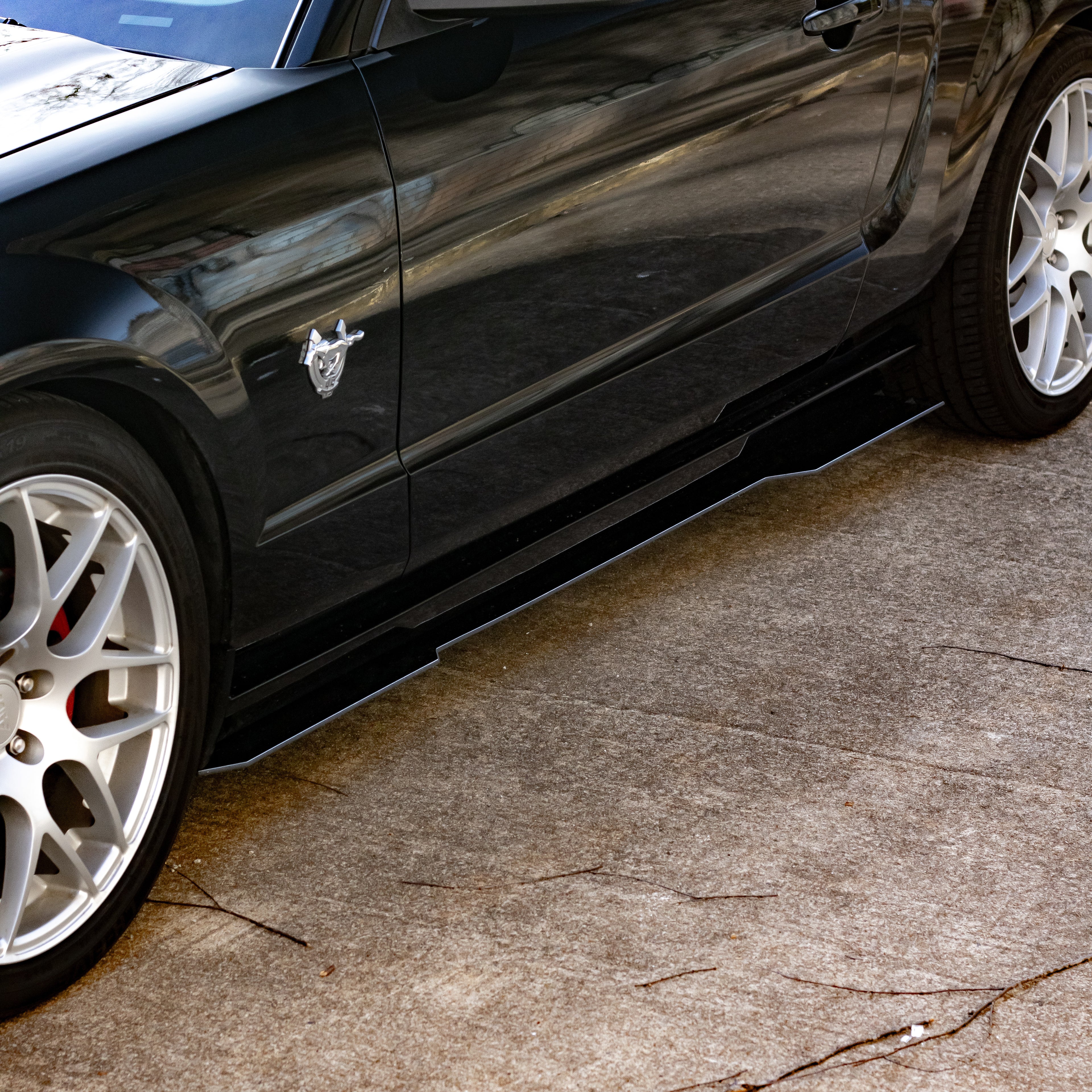 05-14 Mustang Side Splitter (Double Flared)