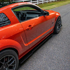 05–14 Mustang Side Splitters (Rear Flared)