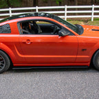 05–14 Mustang Side Splitters (Rear Flared)