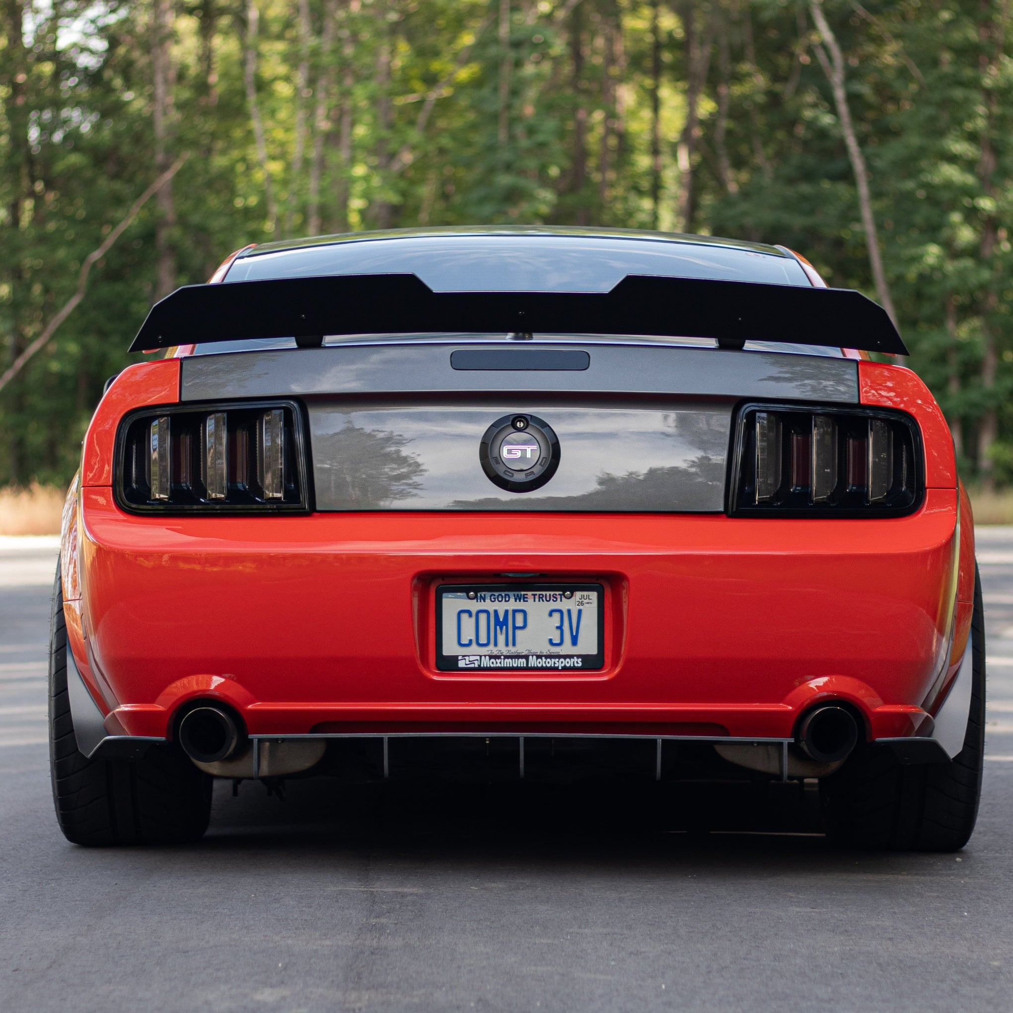 05-09 Mustang GT Stock Spoiler Wicker Bill