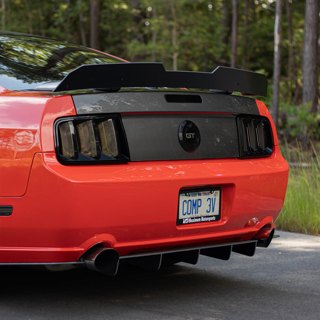 05-09 Mustang GT Stock Spoiler Wicker Bill