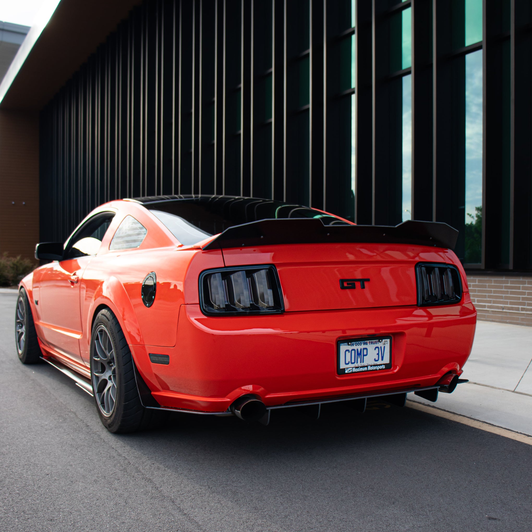 05–09 GT500 Spoiler Wicker Bill (Traditional Style)