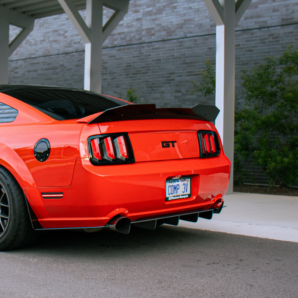 05–09 GT500 Spoiler Wicker Bill (Traditional Style)