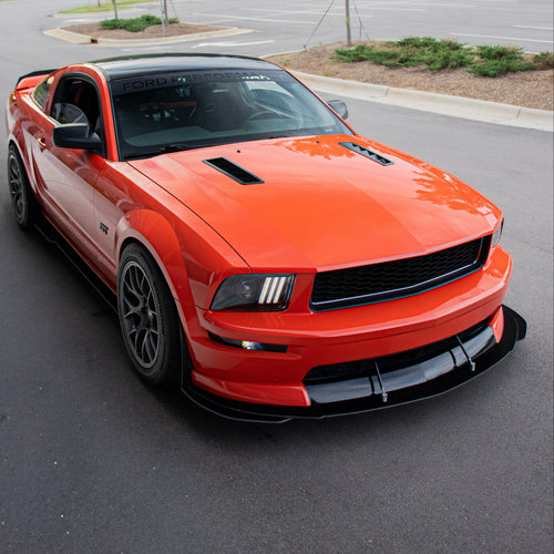 05-09 Mustang GT Front Splitter (With End Plates)