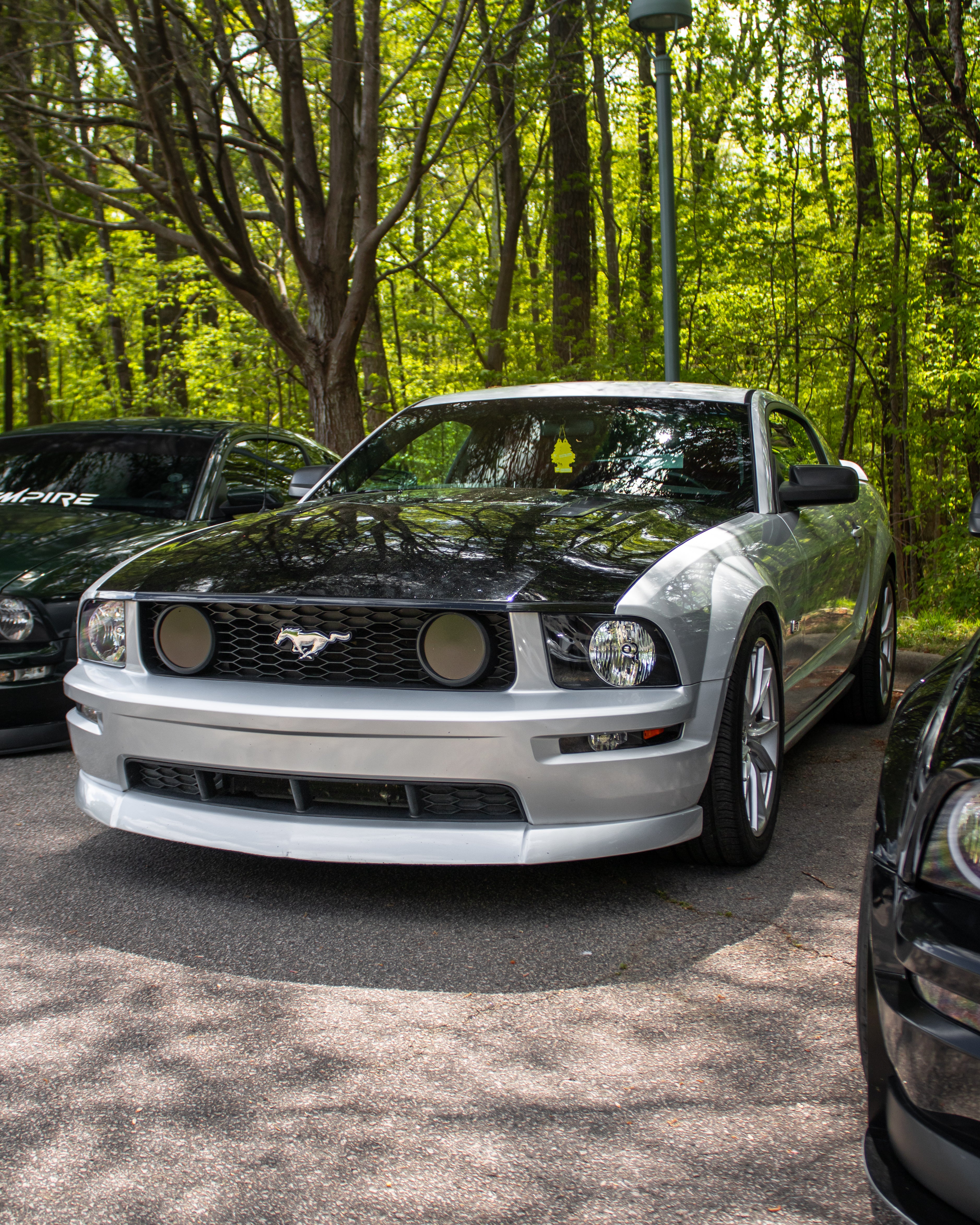 05-09 Mustang GT Fog Light Delete Plates