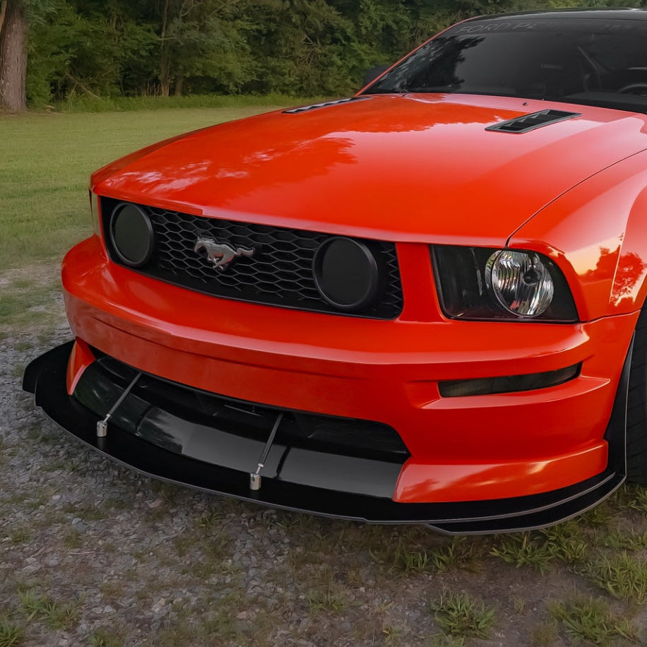 05-09 Mustang GT Fog Light Delete Plates