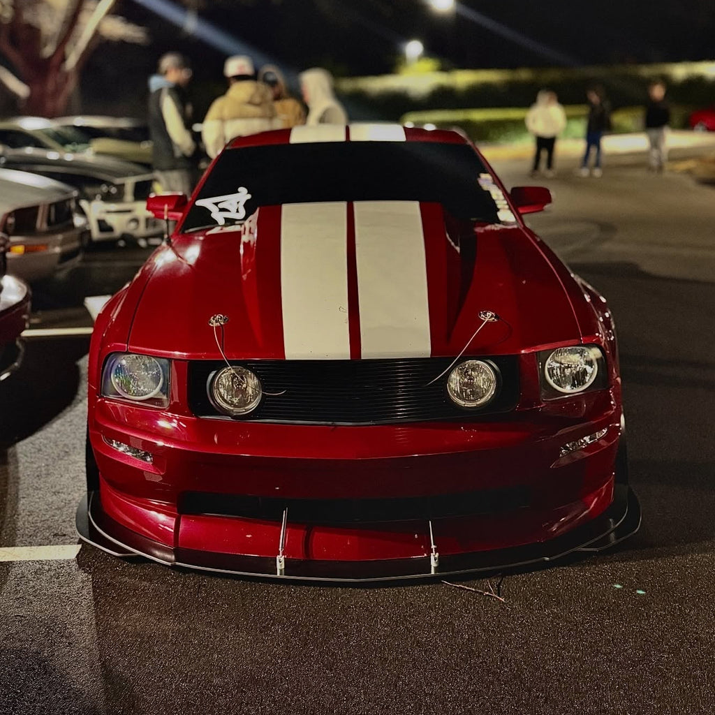 05-09 Mustang GT Front Splitter (With End Plates)