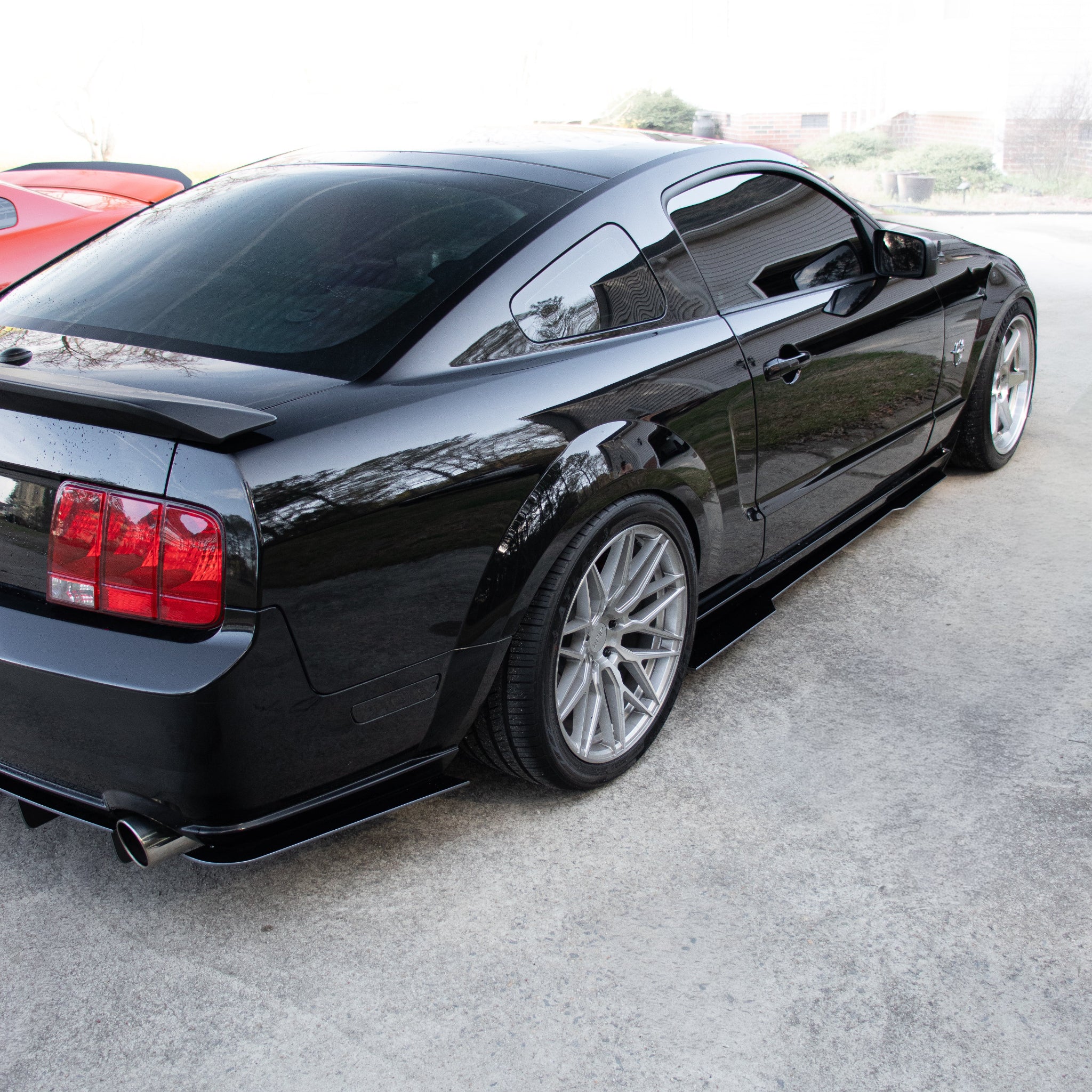05-09 Mustang GT Side/Rear Splitter Combo (Double Flared)